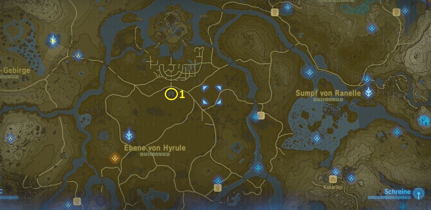 Zelda Breath Of The Wild Erinnerungen Zelda: Breath of the Wild - Erinnerungsfotos - Fundorte Erinnerungen